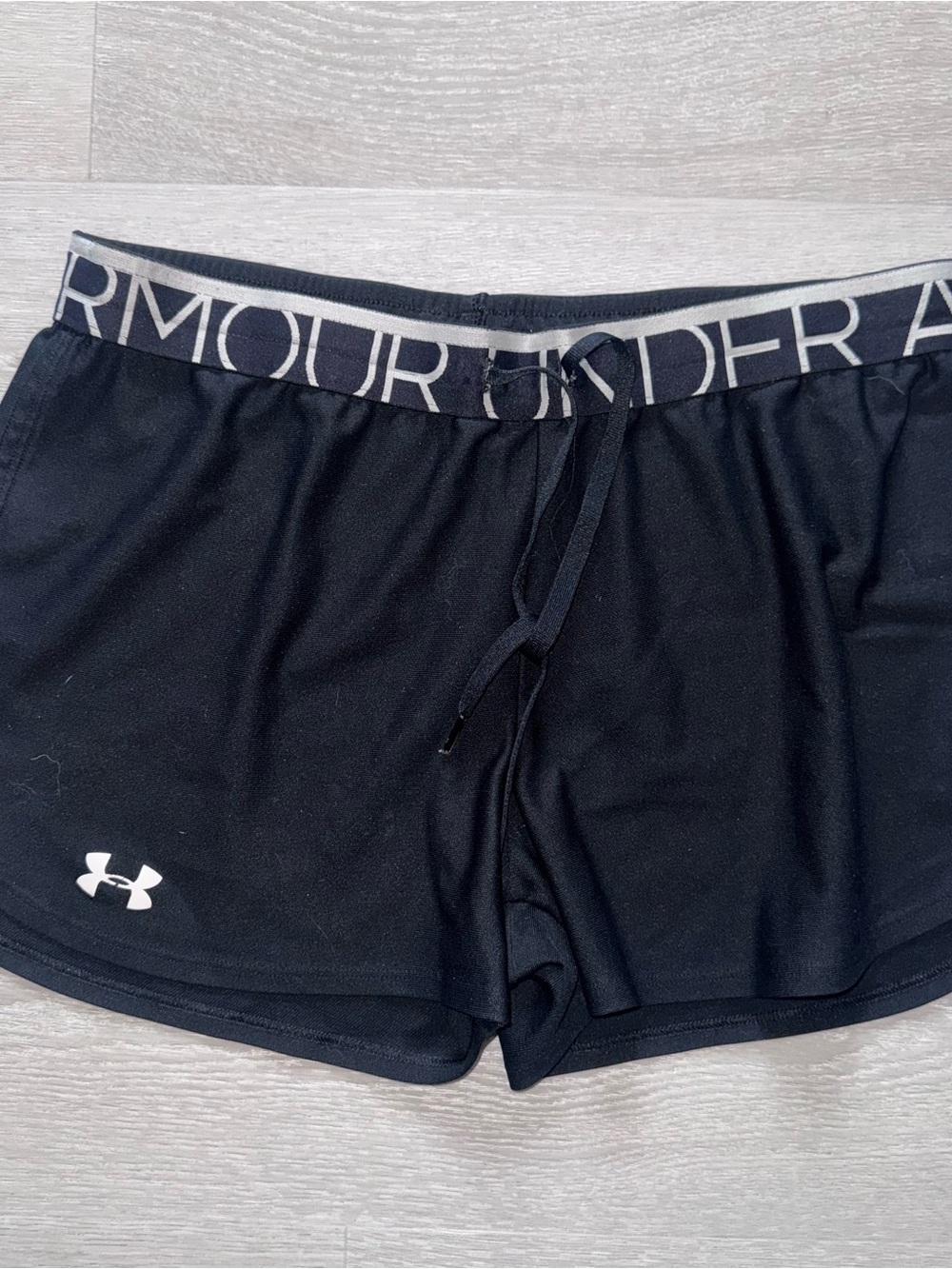 Under Armour Women’s Black Athletic Drawstring Shorts
